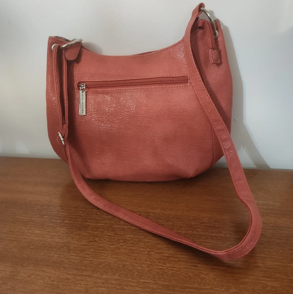 sofia by sofia vergara Coral-Pink Shoulder Bag